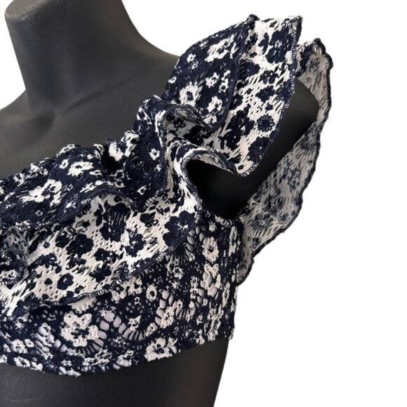 POLO Ralph Lauren Isle Ditsy Crochet Off Shoulder Bikini Top - Picture 5 of 6